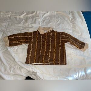 Vintage Brown Knit Lids Corduroy Jacket Chandler Fashion